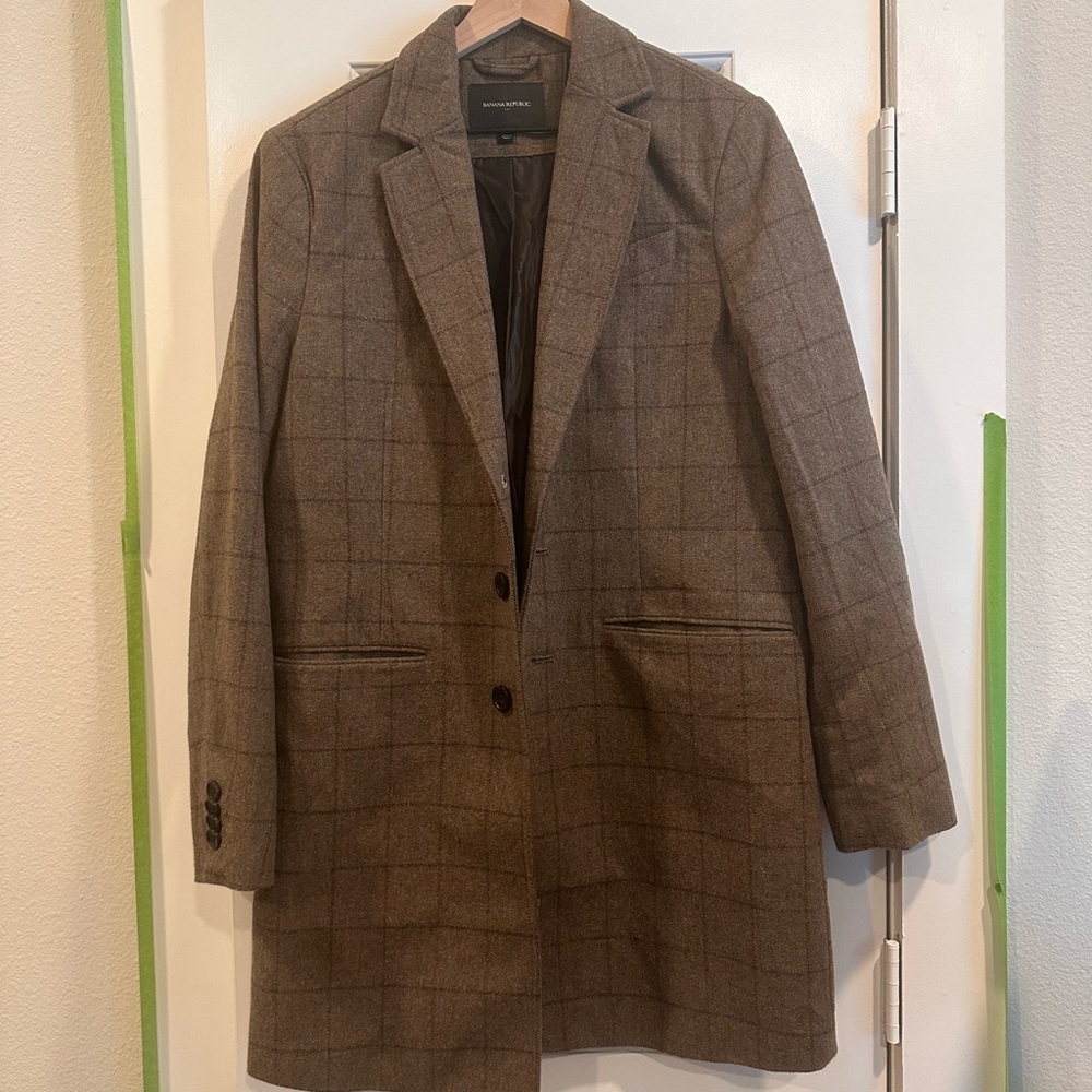 Banana Republic Taupe Coat